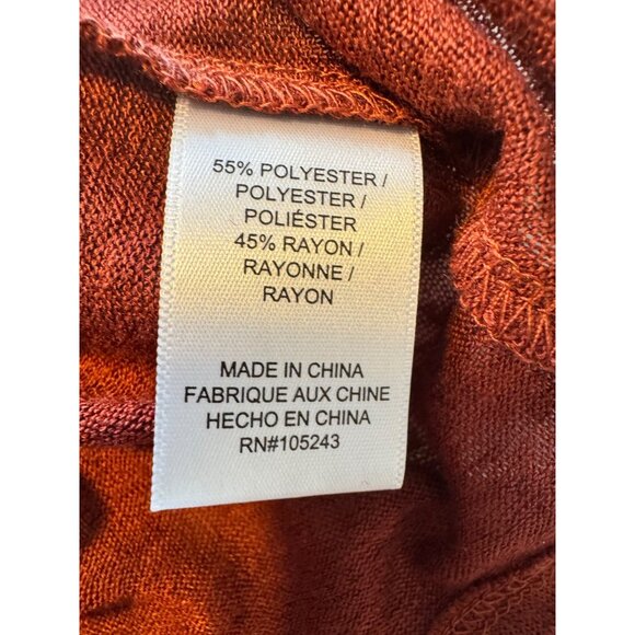 Bobeau Boat Neck Size Large Rushed Puff Short Sleeve Knit Stretch Top NWT - Picture 5 of 8